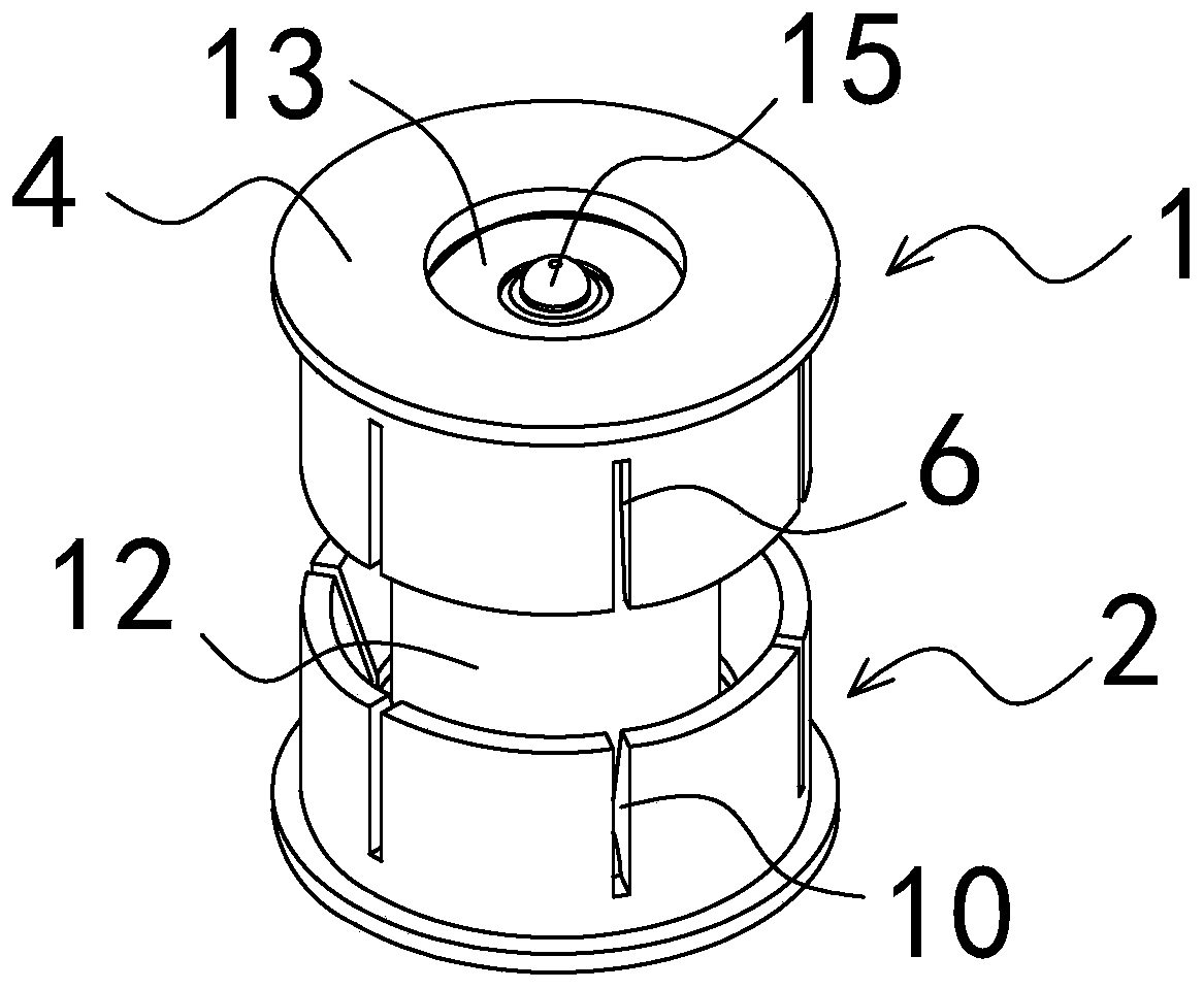 Coaxial radio frequency board-to-board connector