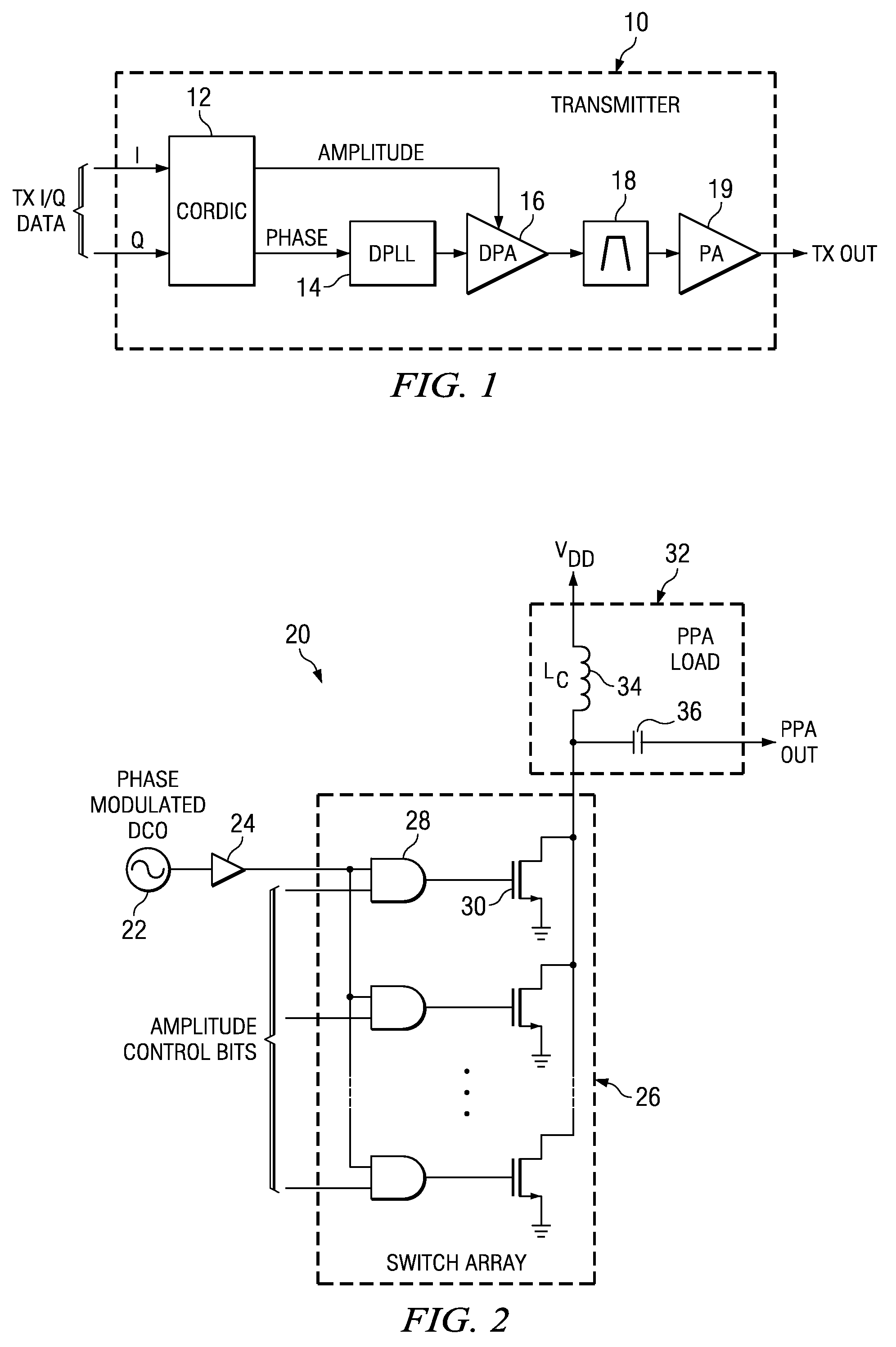 High dynamic range pre-power amplifier incorporating digital attenuator