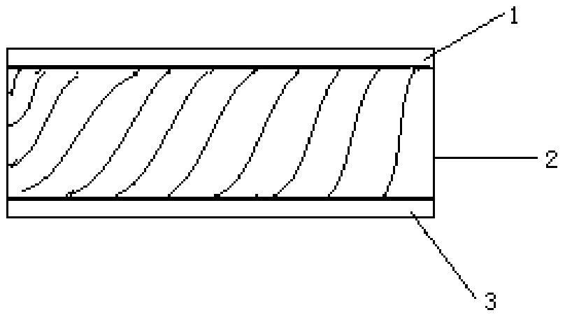 Compound health protection bed core and preparation method thereof