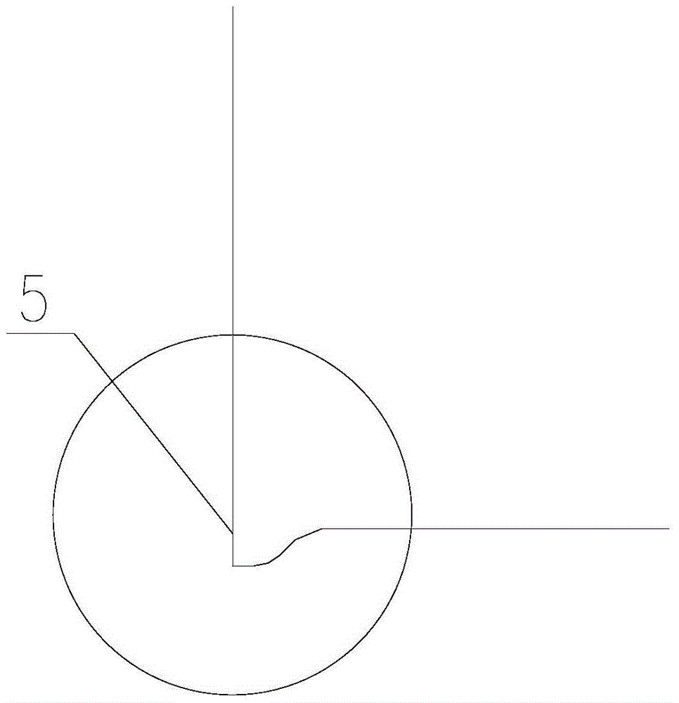 Mold device for removing flash from molding powder material