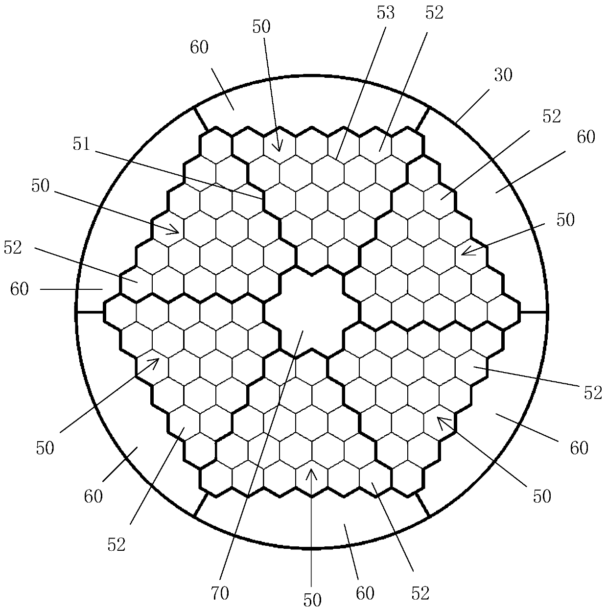 Honeycomb transport ship