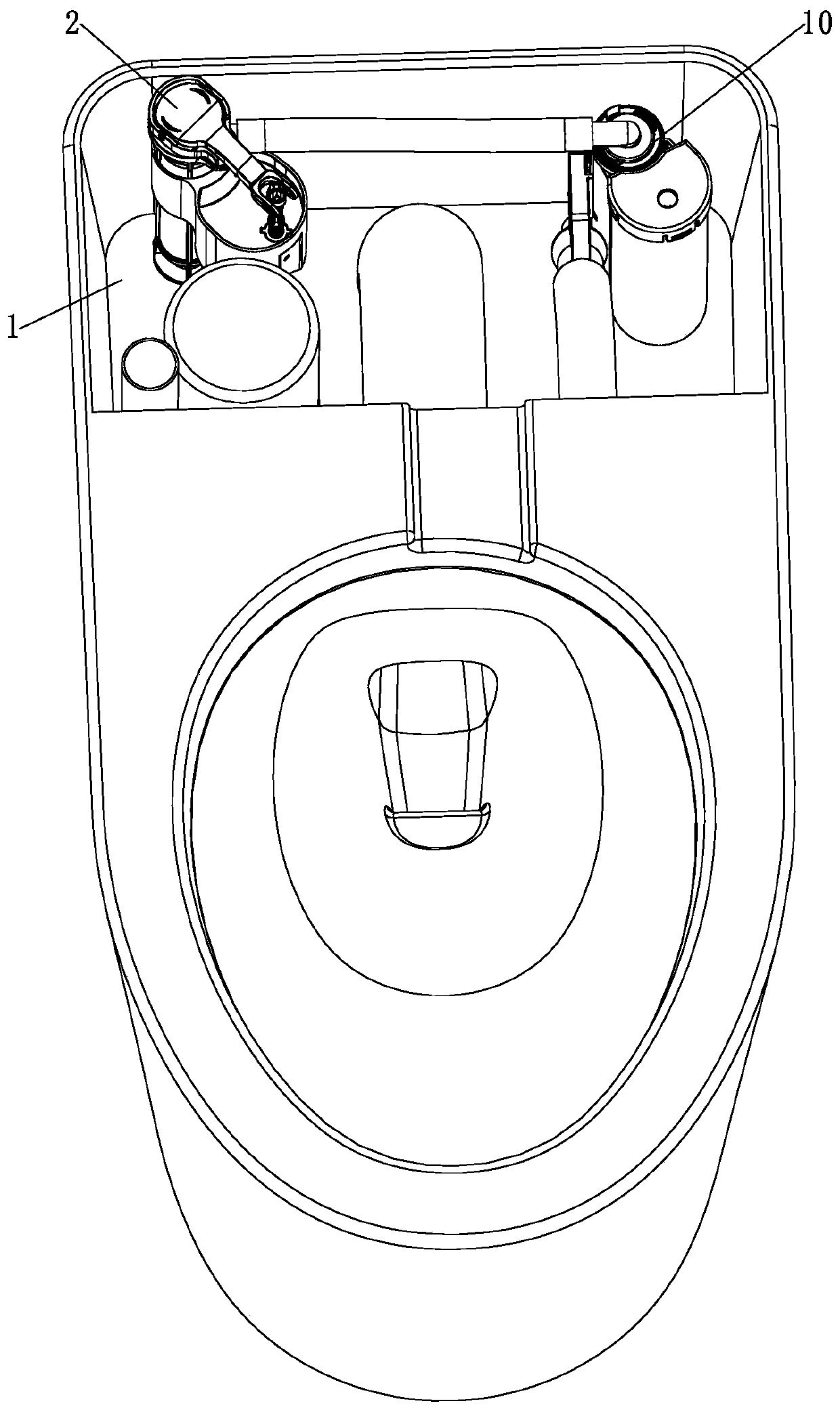 Water inflow control device with time delay function