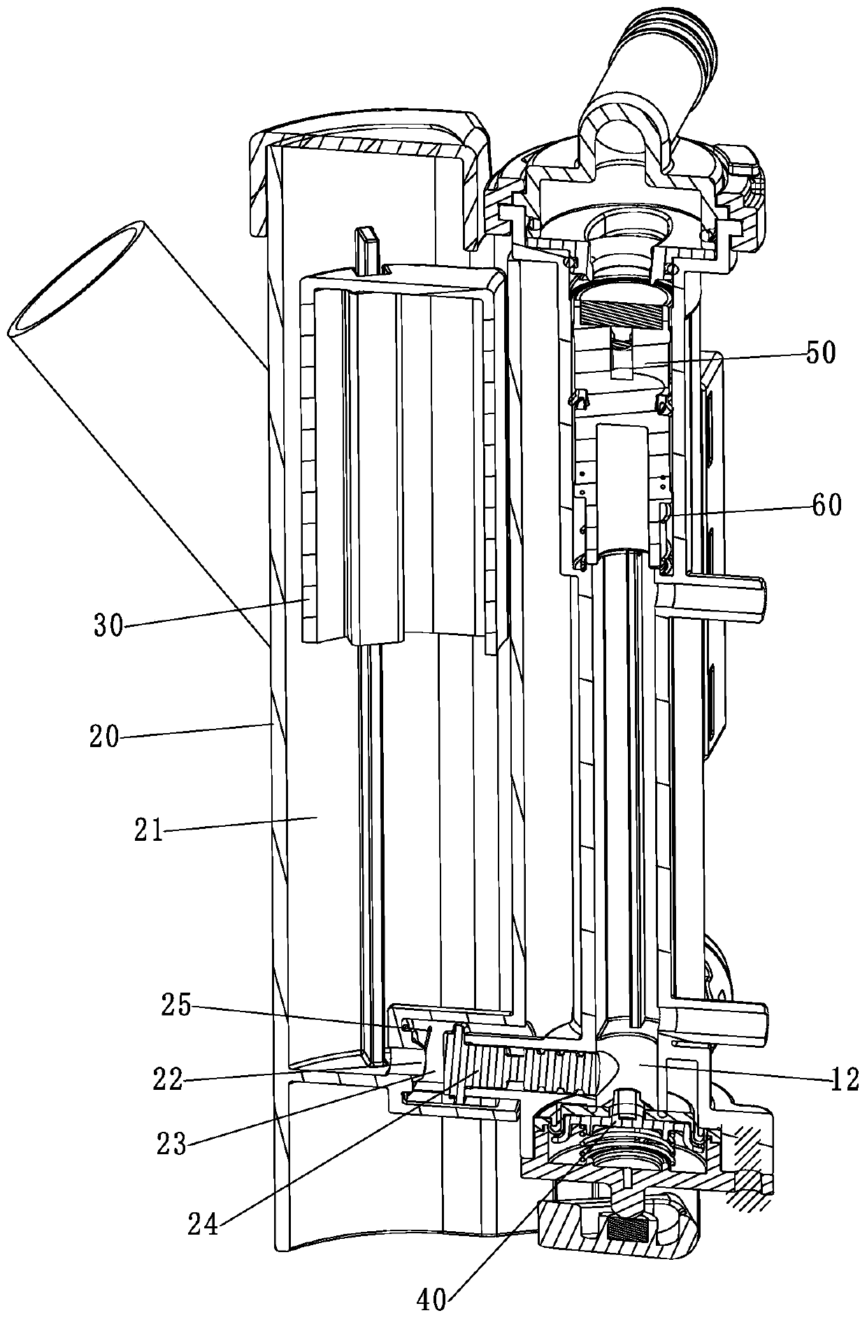 Water inflow control device with time delay function