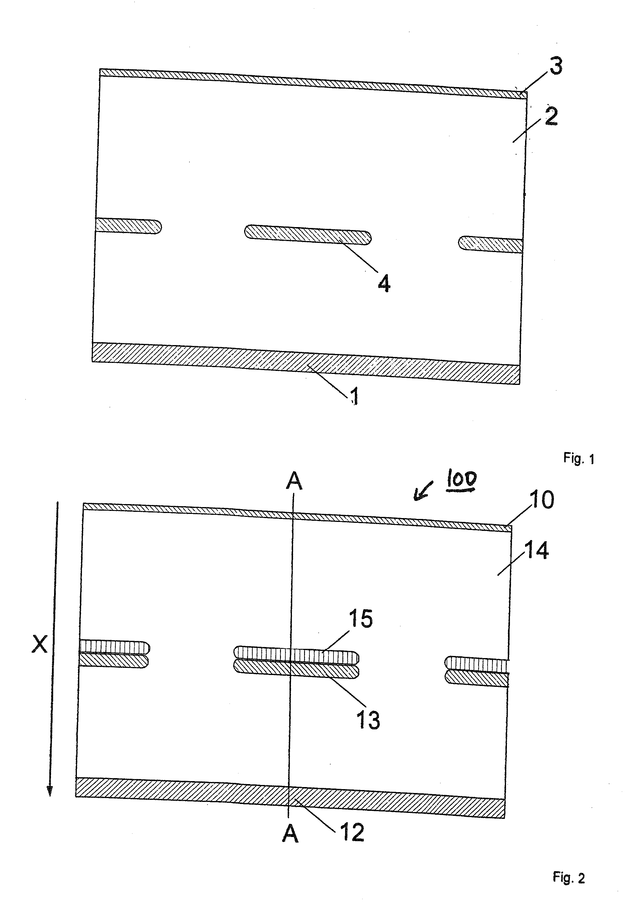 Semiconductor structure for a radiation detector and a radiation detector