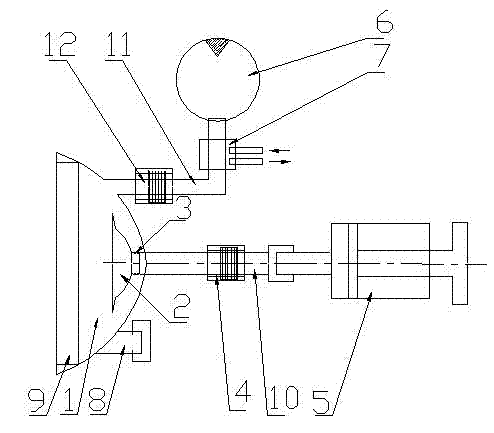 Breast cyst fluid aspirate device with extrusion device