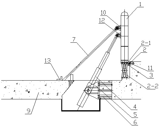 Hydraulic horizontal dam