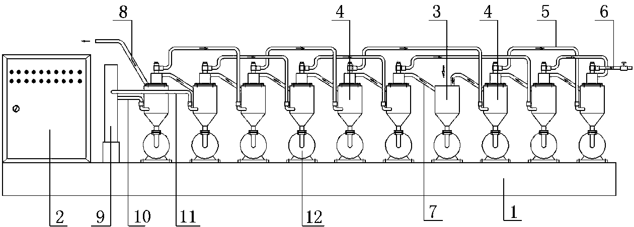 Konjac glucomannan separation method and device