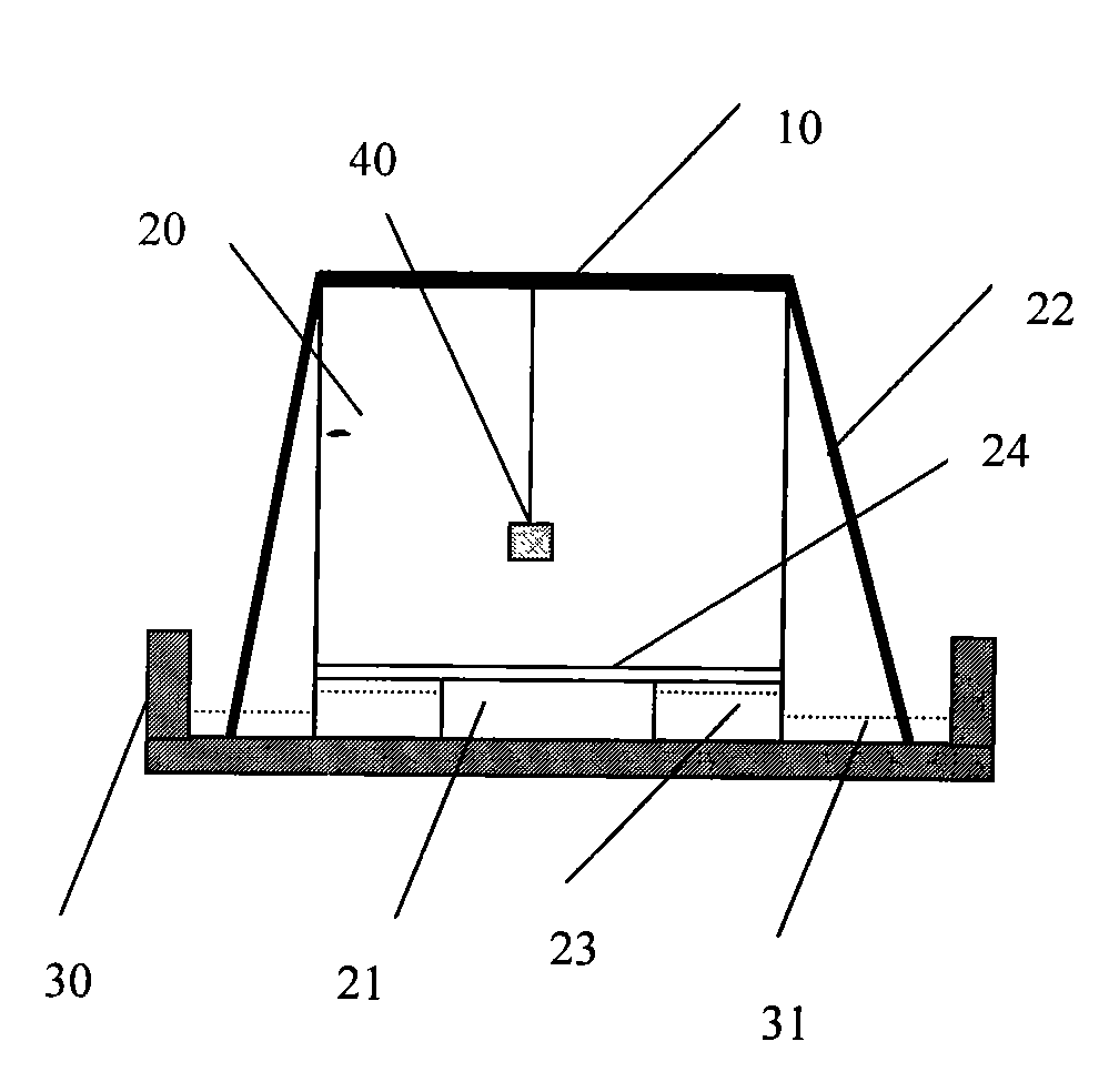 Egg laying device of cnaphalocrocis medinalis guenee and use method thereof