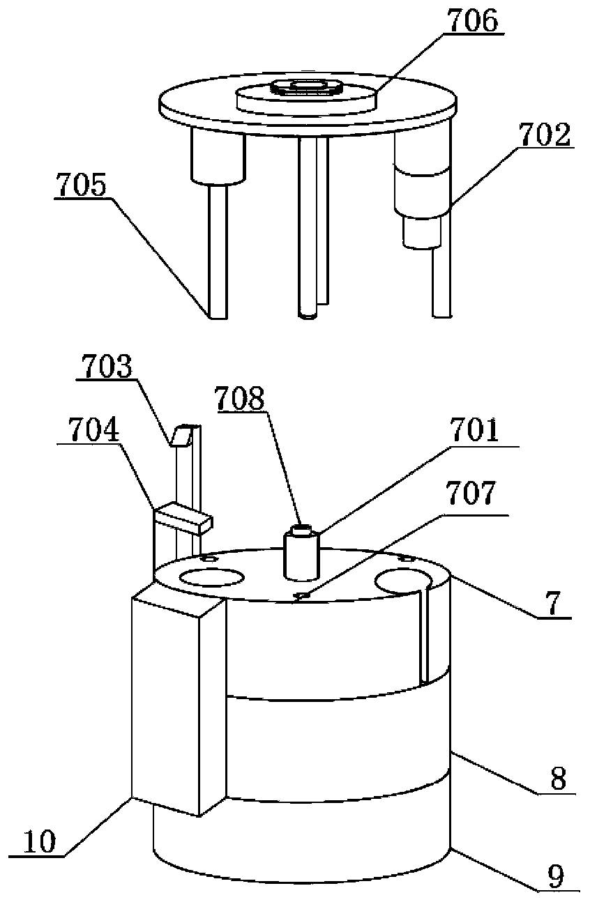 Rotating device for remote sensing scanning mirror