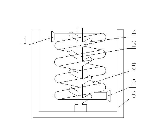 Serpentine type heat exchanger