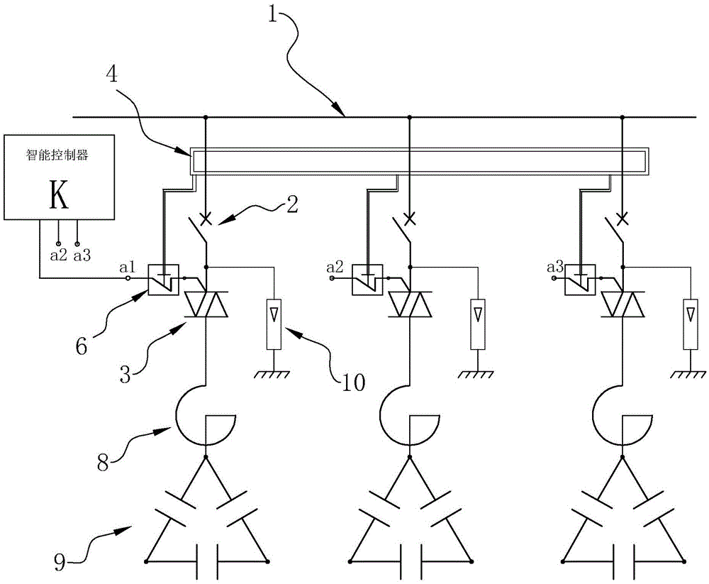 Zero-sequence protection circuit and system applying same