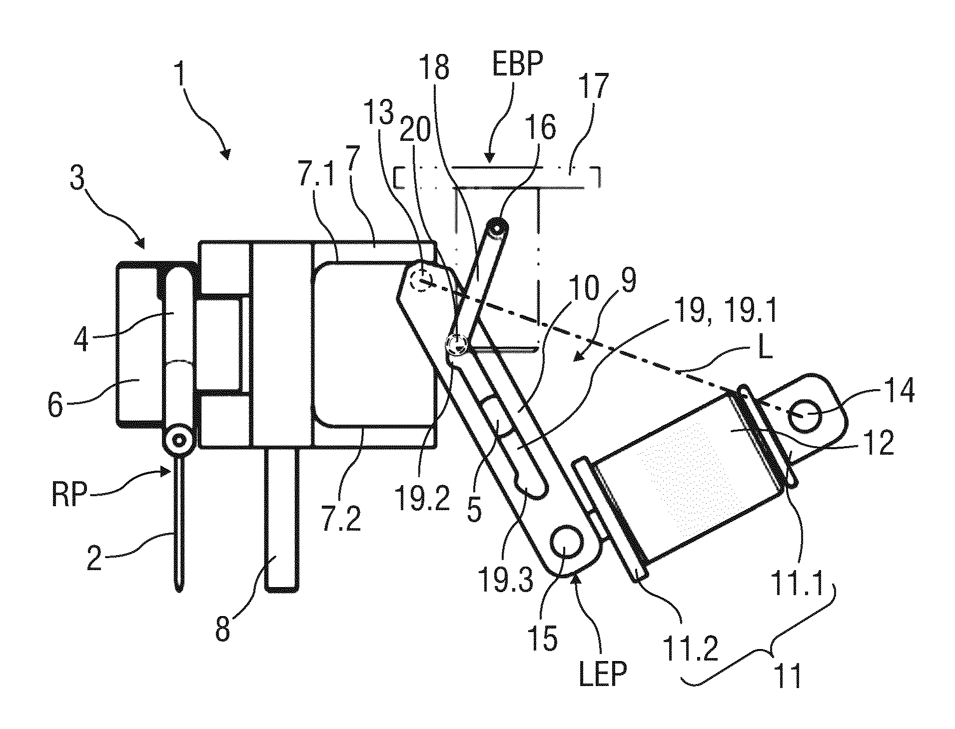 Drive Mechanism for a Needle Insertion Arrangement