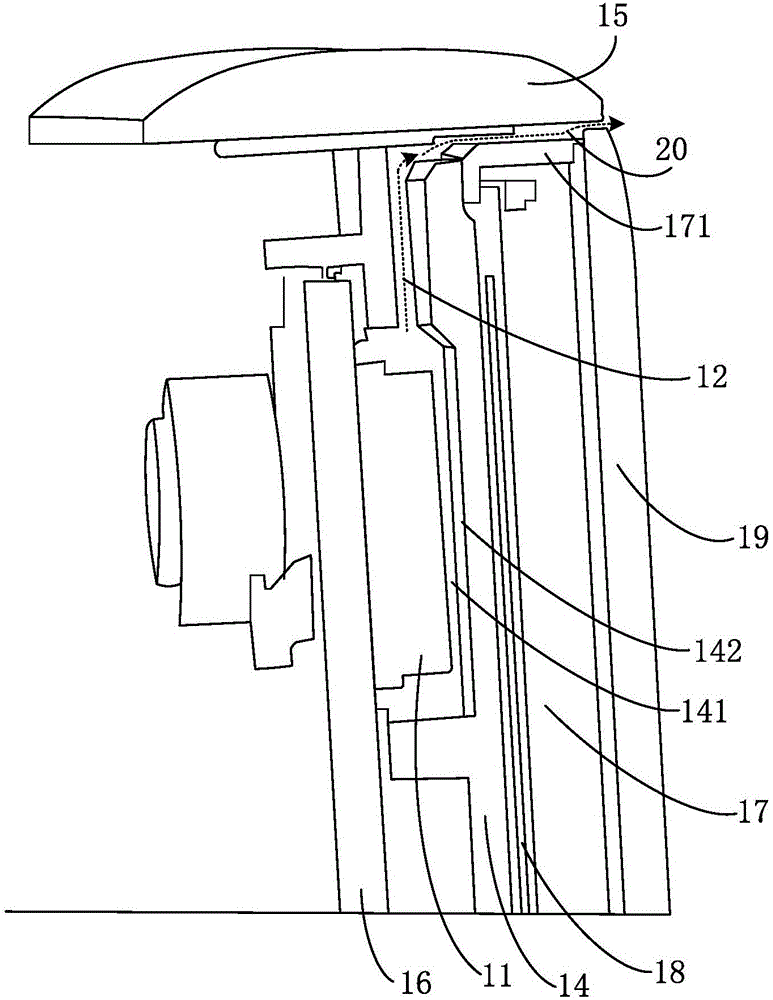 Terminal, touch identification method, touch identification device, and electronic device