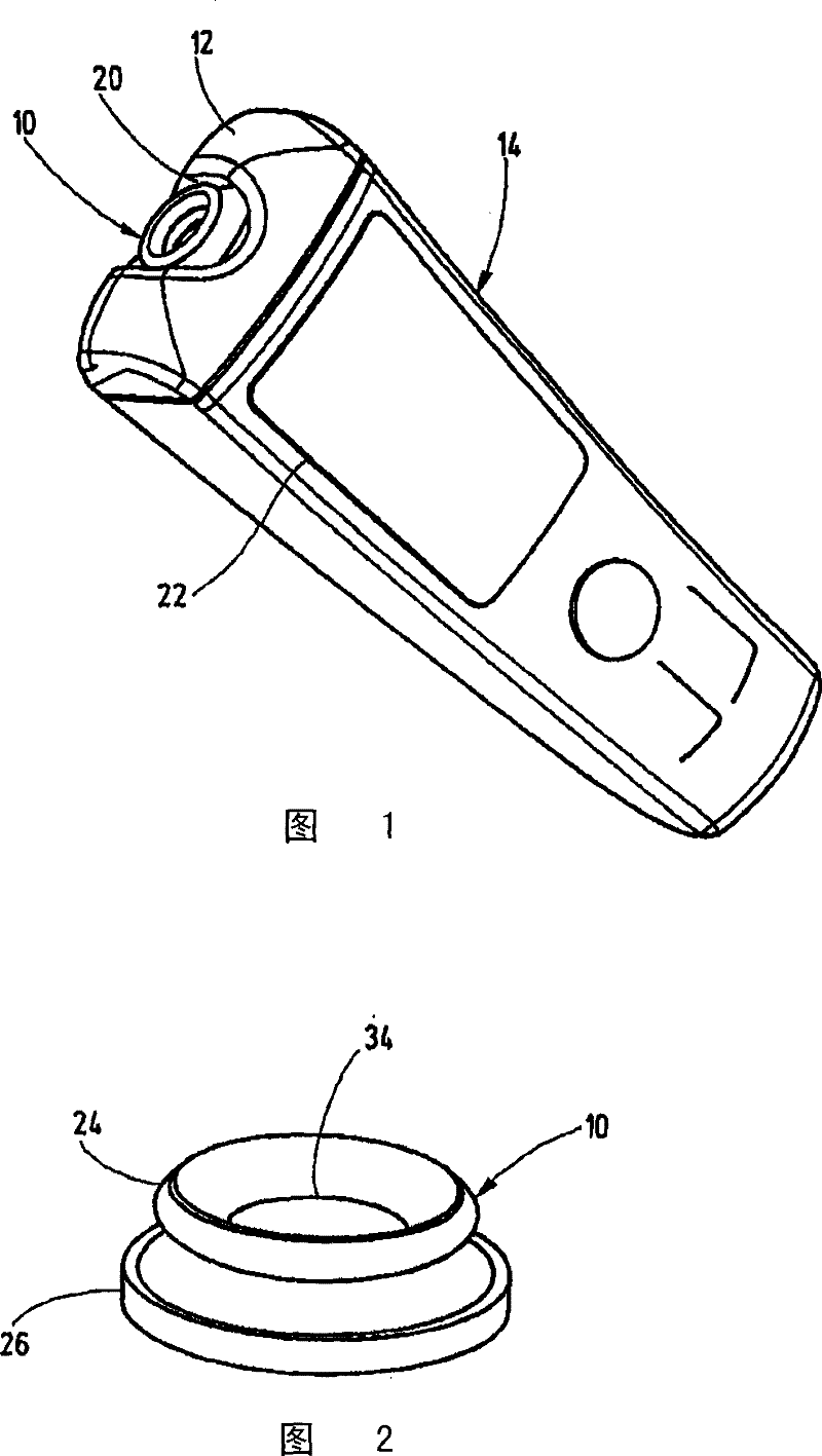 Device for positioning a body part and body fluid analyzer