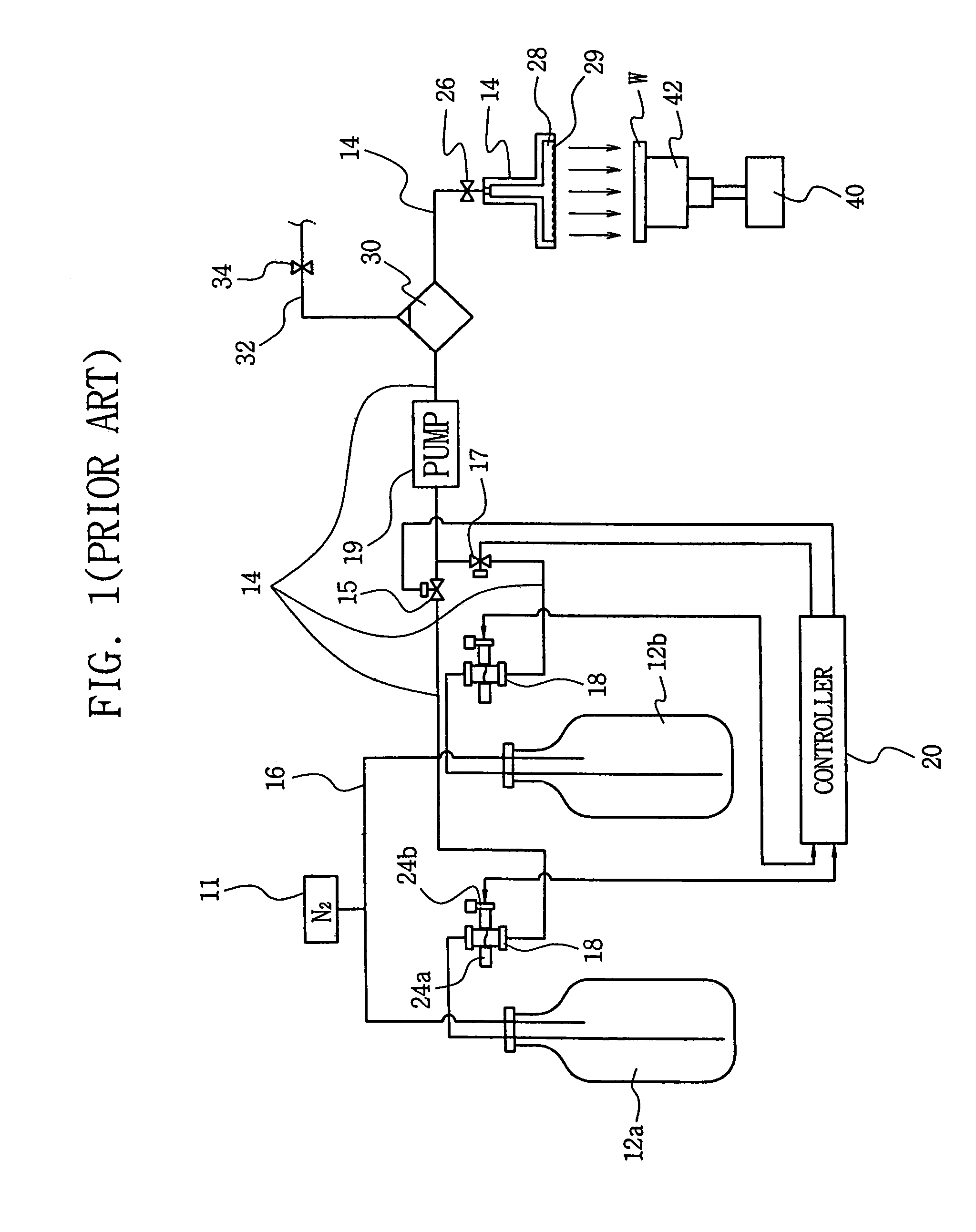 Device for controlling dispensing error in photo spinner equipment