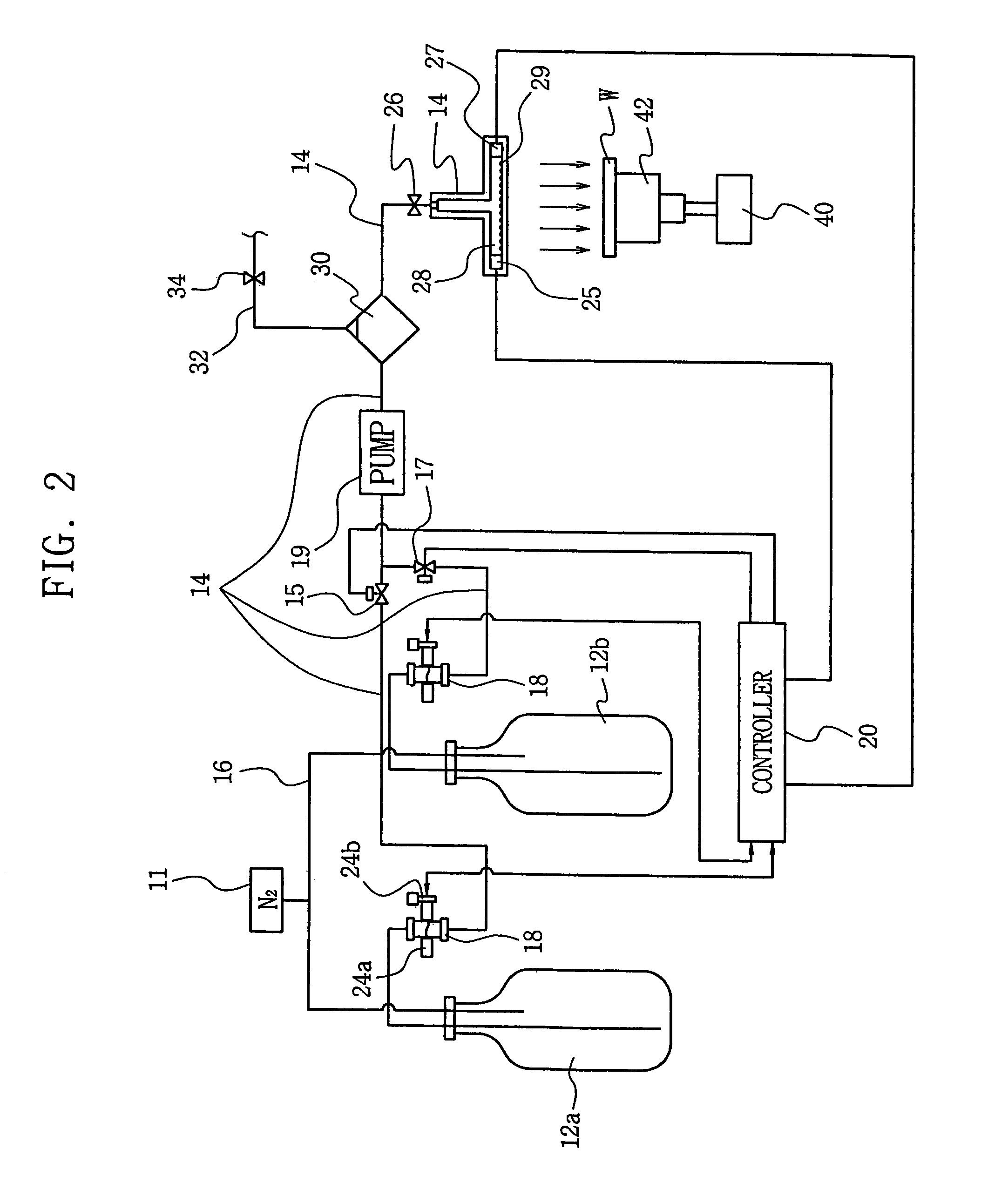 Device for controlling dispensing error in photo spinner equipment