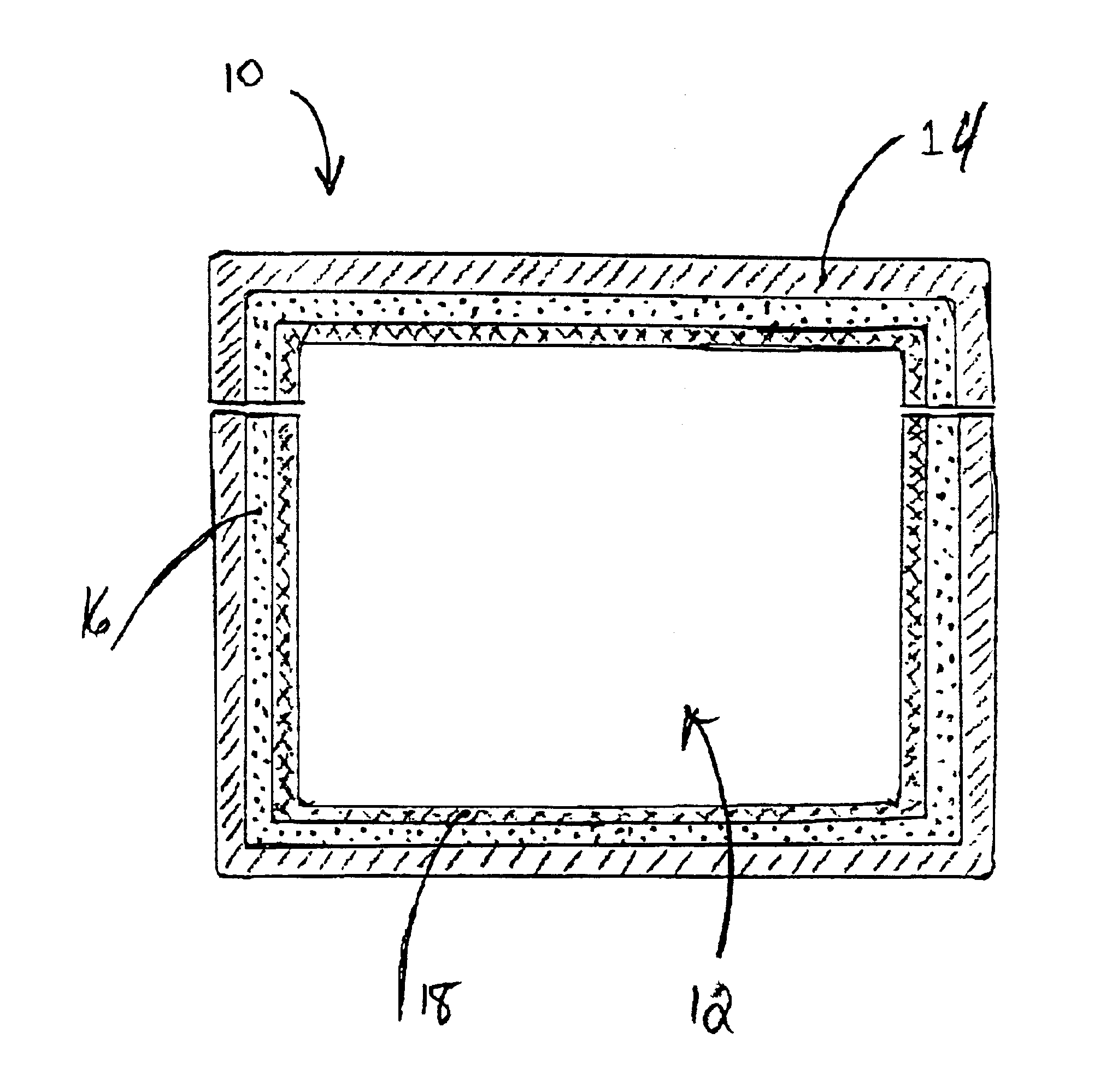 Fire protection containers incorporating novel low free-water insulation materials