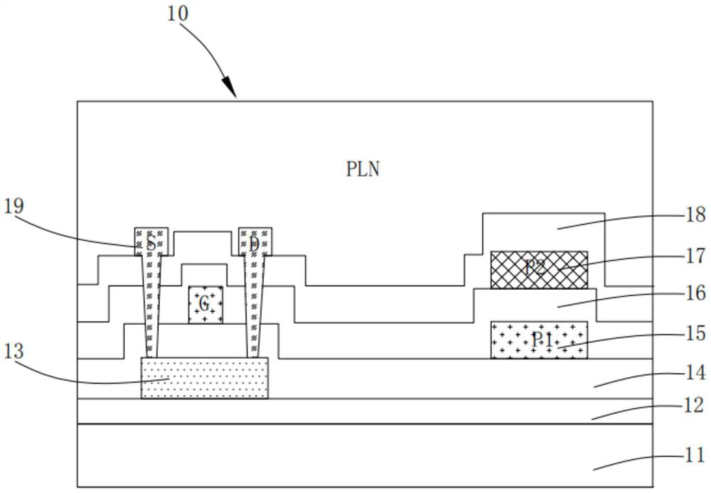 Array substrate and display motherboard