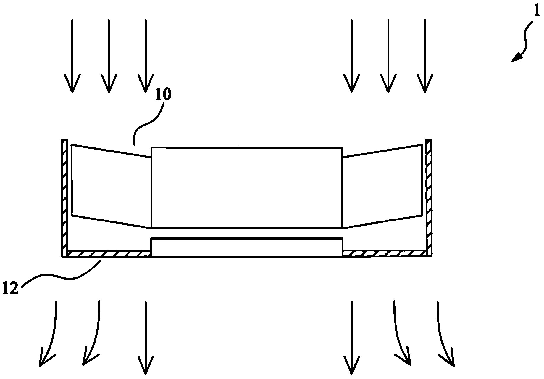 Fan and flow guide structure thereof