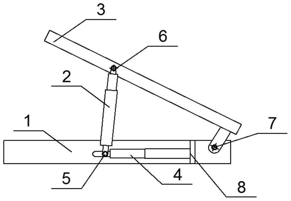 Erecting device and erecting method