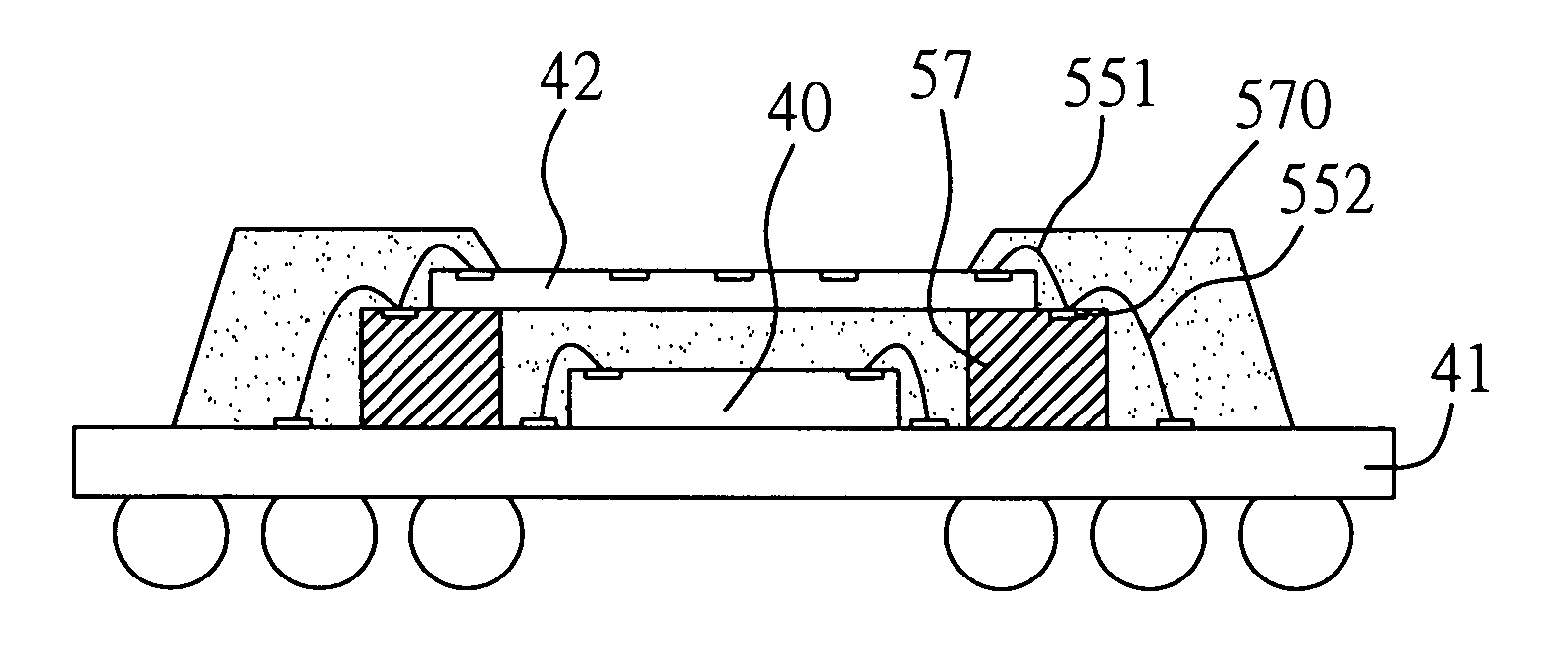 Stacked semiconductor structure and fabrication method thereof