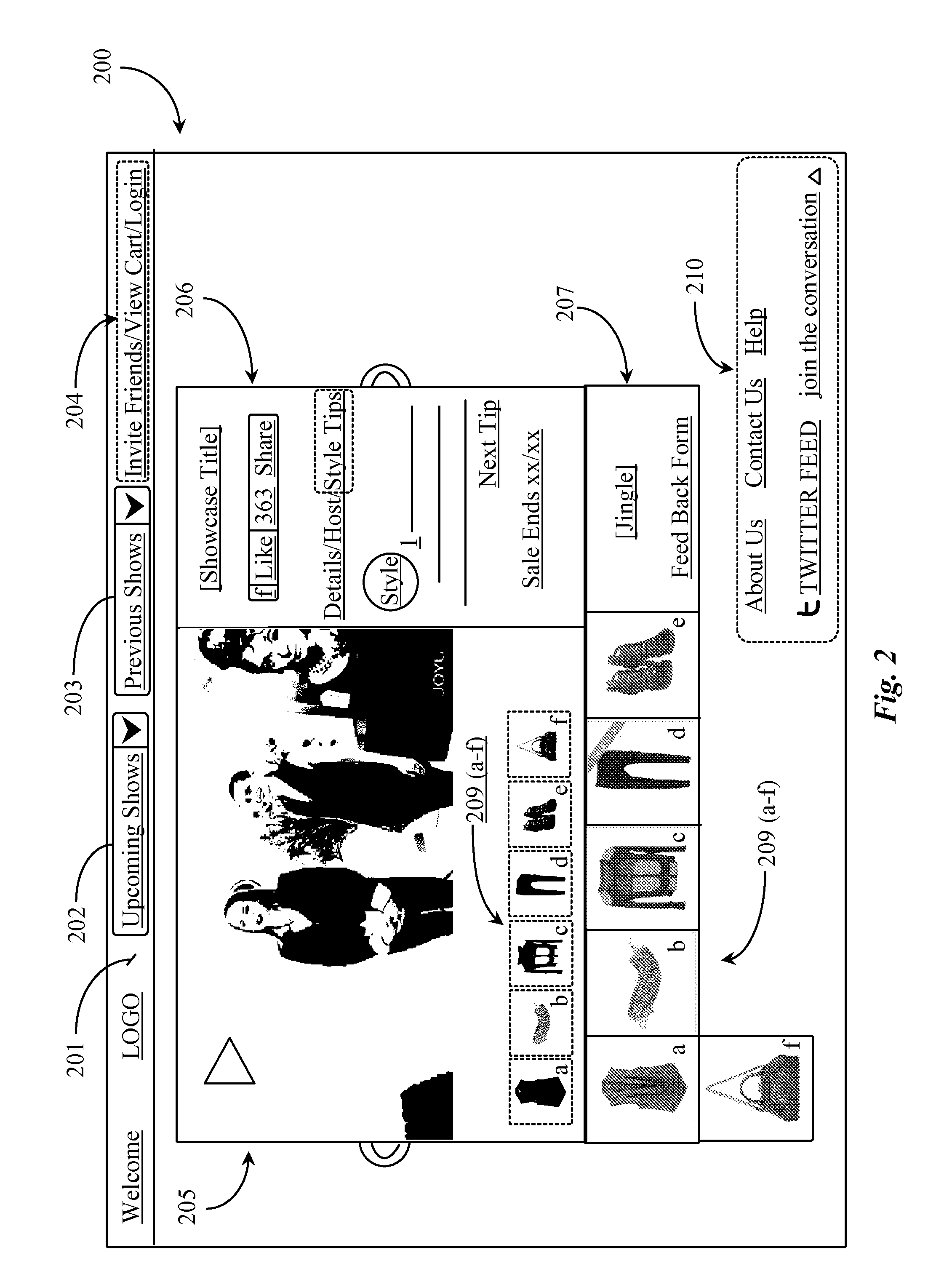 System For Selling Products Based On Product Collections Represented In Video