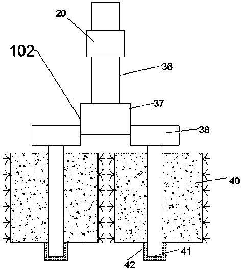 A technical equipment for emergency treatment of environmental pollution caused by fire and leakage