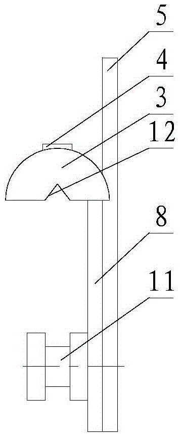 An automatic detection device for wrapping tape