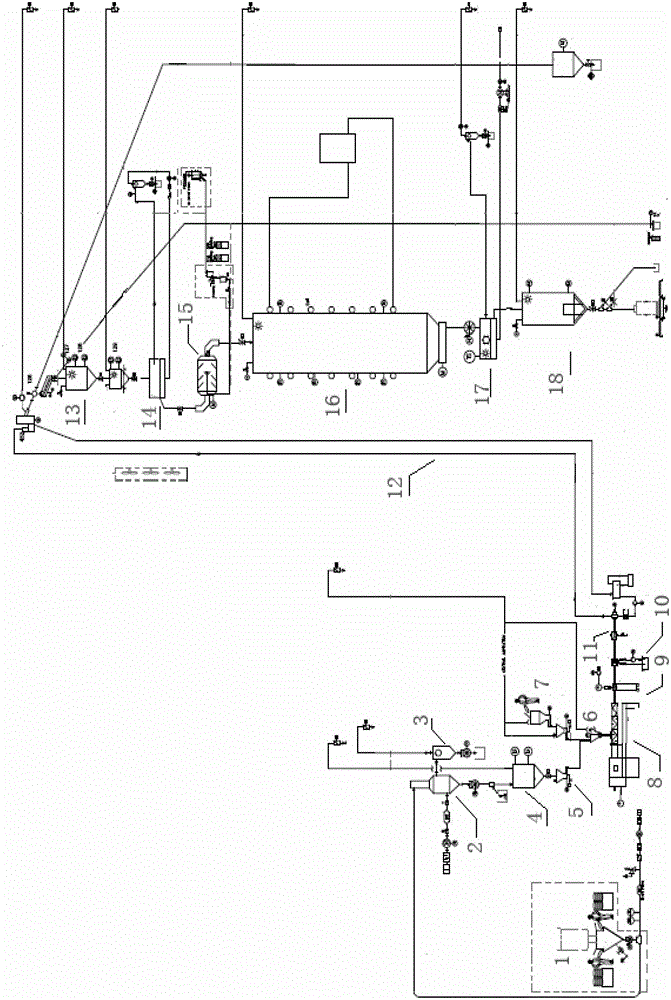 Preparation method and device for 110kV-and-above insulating material capable of chemically crosslinking