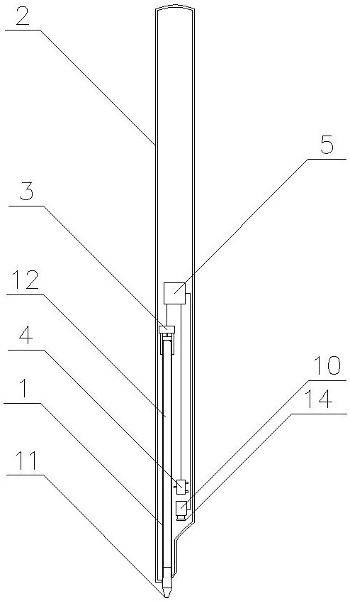 Digital pen capable of erasing physical handwriting and synchronously eliminating digital track