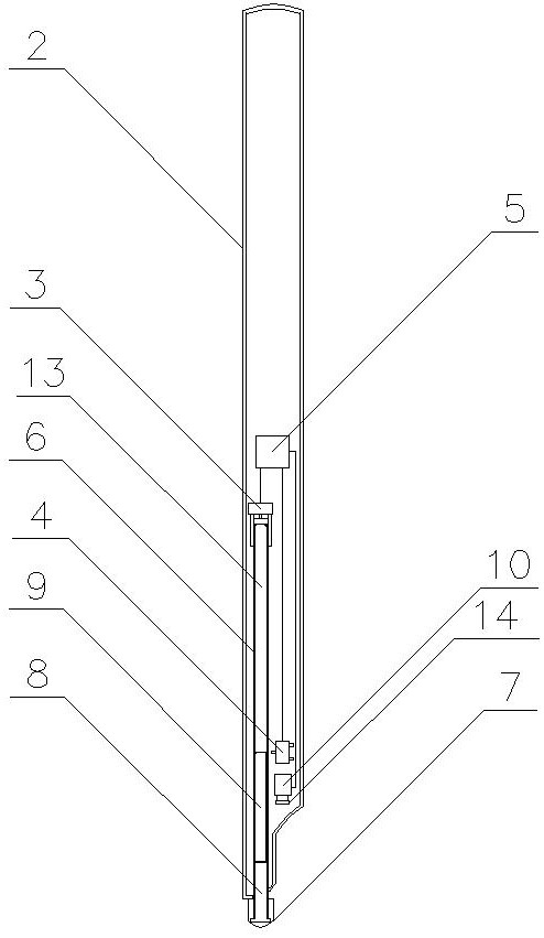 Digital pen capable of erasing physical handwriting and synchronously eliminating digital track