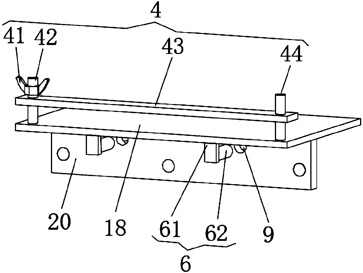 Device for scraping oil on inner surface of fur