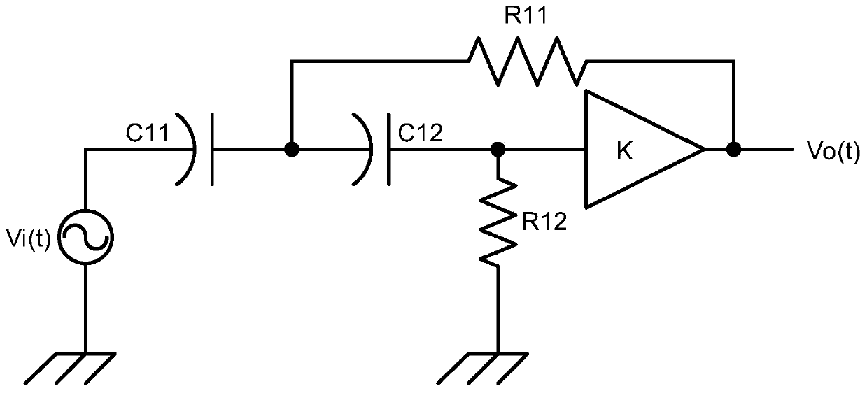 Active filter circuit