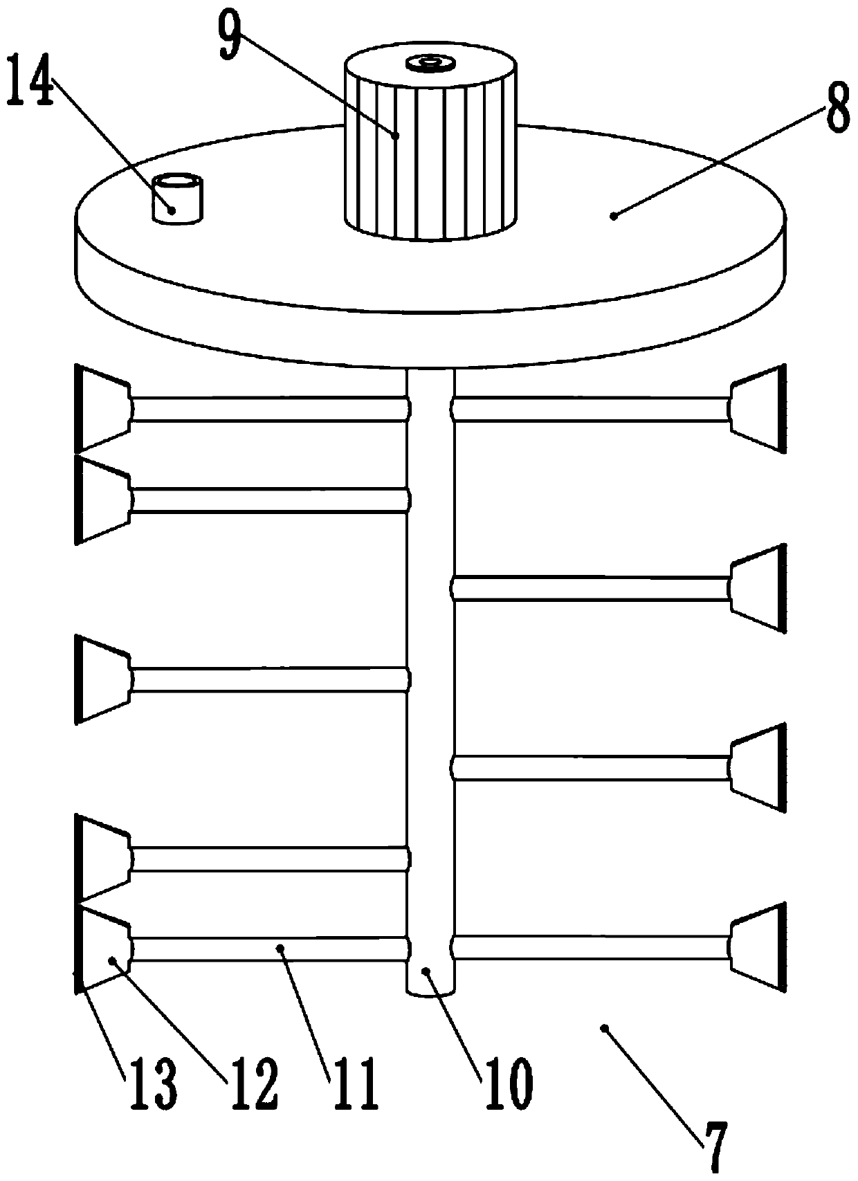 Device and process for recovering residual honey in honey barrel