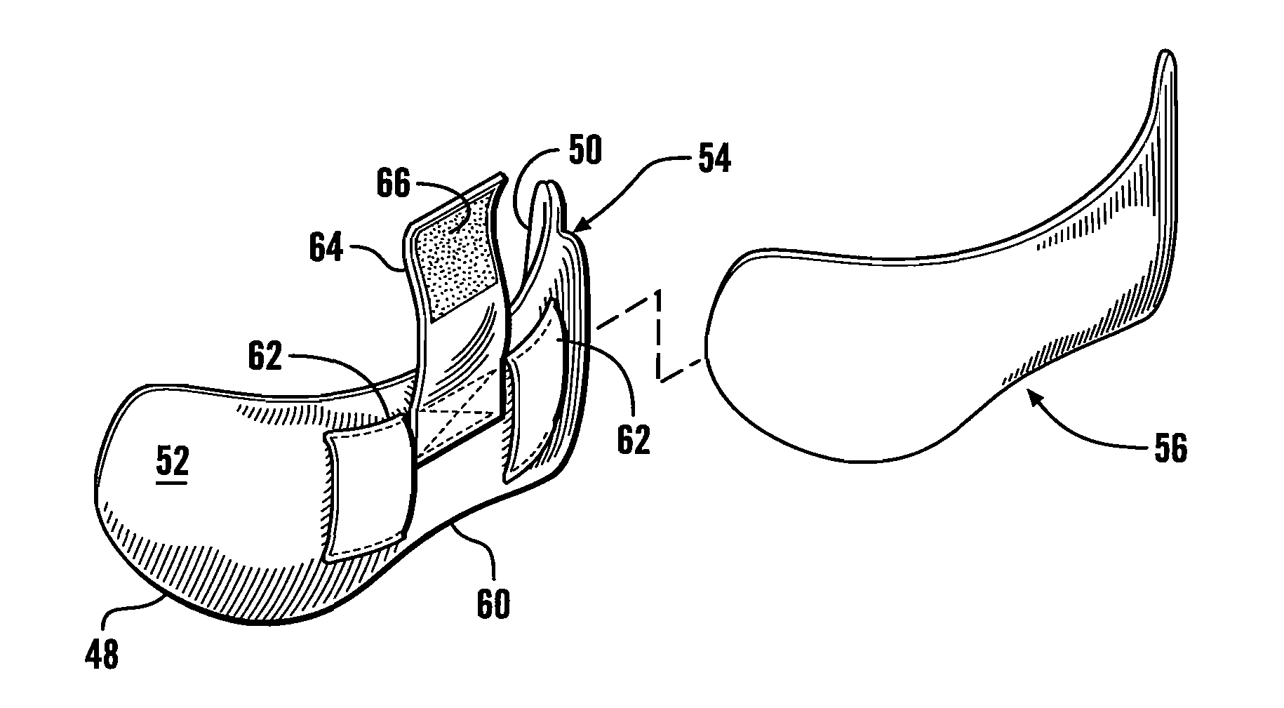 Ballistic helmet with nape protector