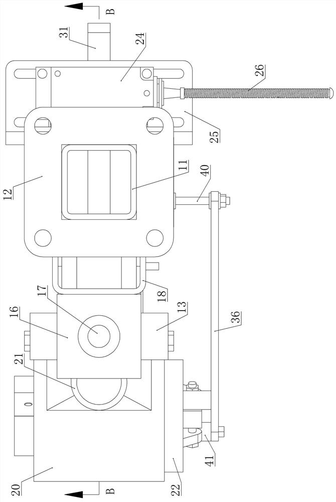 Automatic piercing hole fertilization mechanism