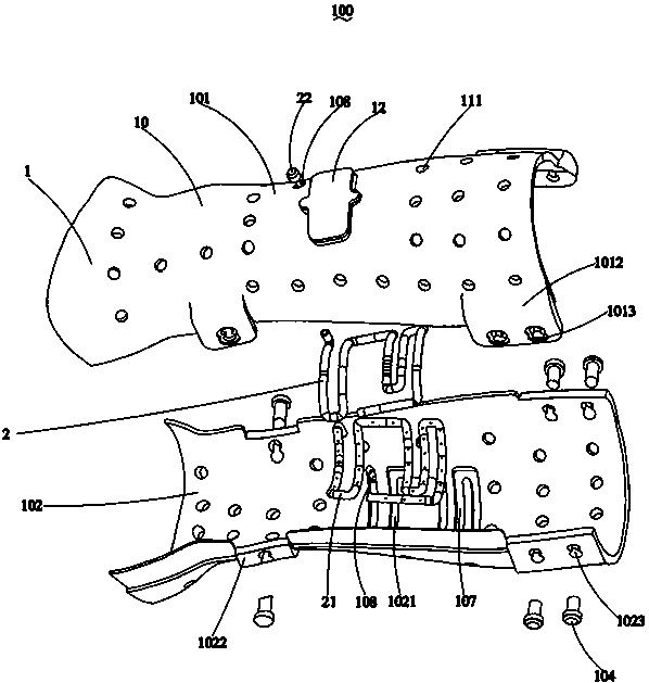 External Fixation Scaffold Components to Promote Bone Healing