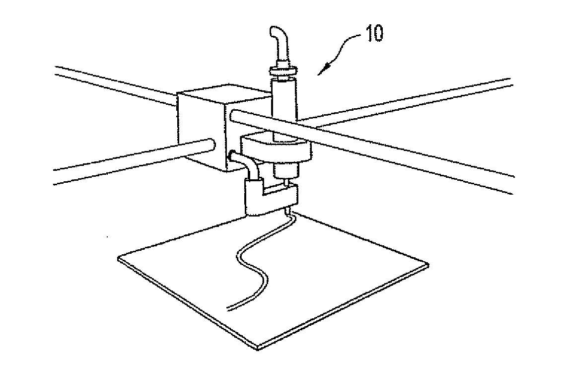 Method for the production of patterned designs