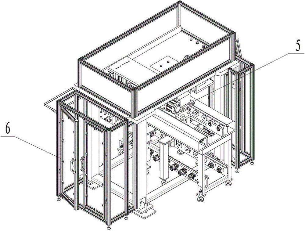 Integrated three-axis linked compound automatic pressing machine for adapter tubes