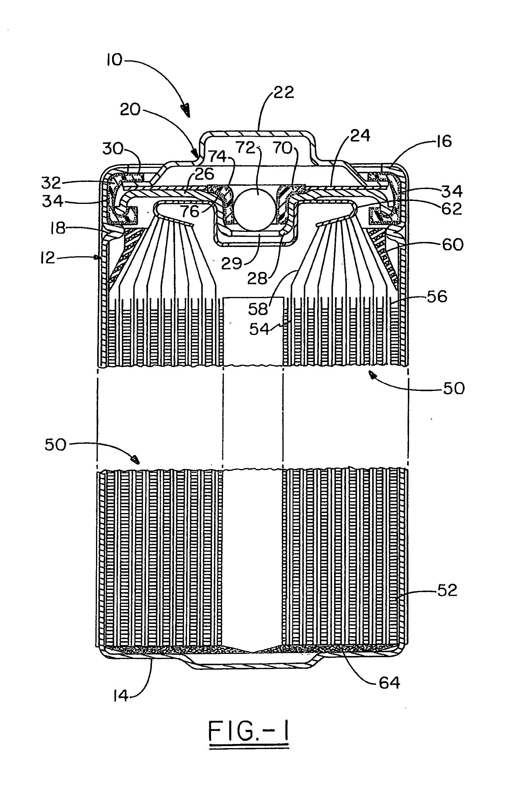 Vapor Transmission Resistant Seal Members for Nonaqueous Electrochemical Cells