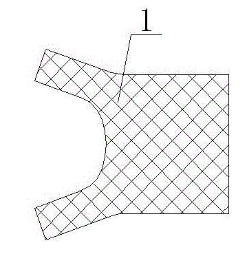 An easy-to-replace Y-shaped skeleton sealing ring