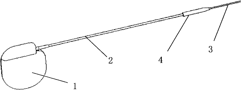 Extension wire protective sleeve of implanted nerve electrical stimulation system