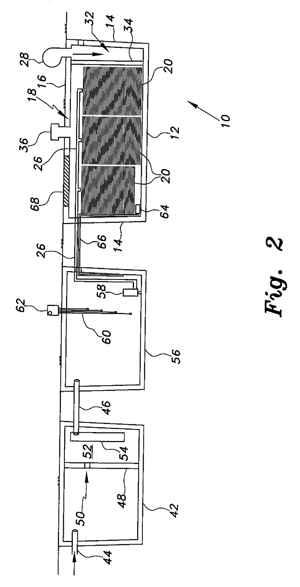 Wastewater evaporator