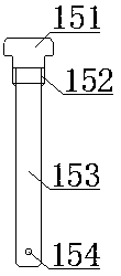 Sliding type lock catch device