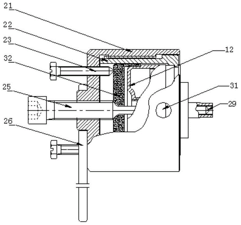 An encoder disassembly tool