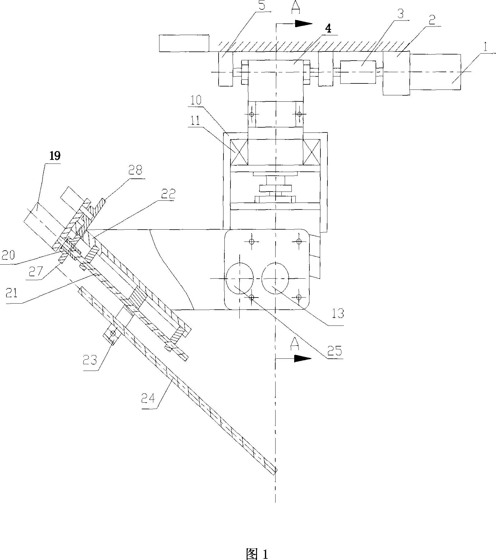 Endoscopic auxiliary manipulator for surgery of nasal cavity