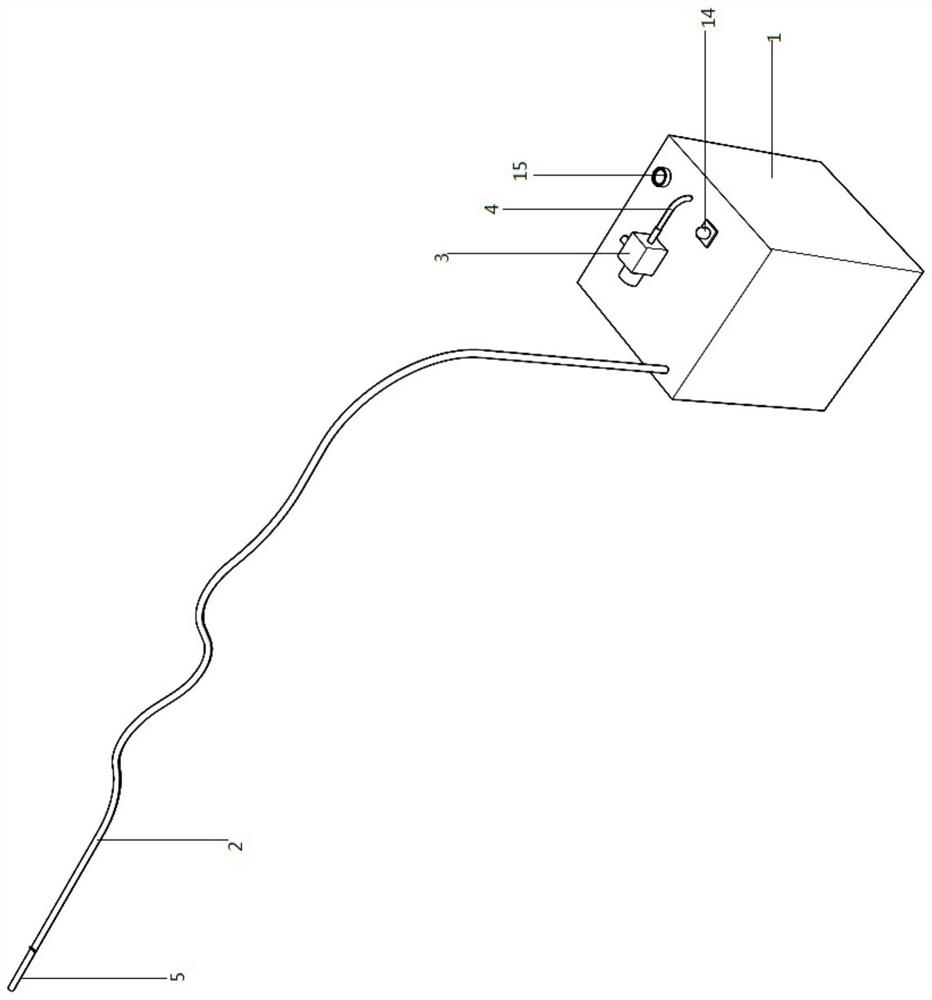 A rapid drainage device for ICU care