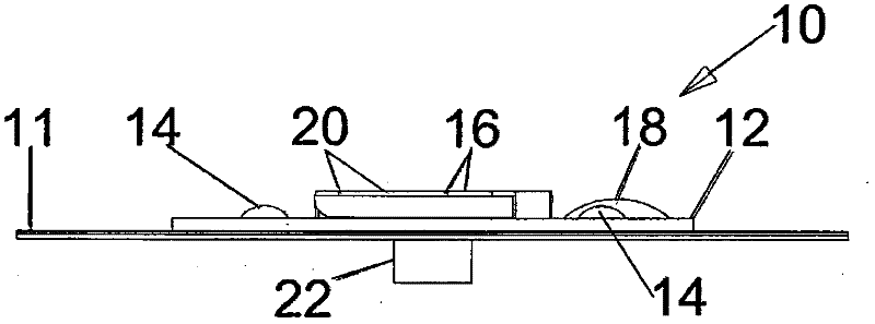 Container illumination device