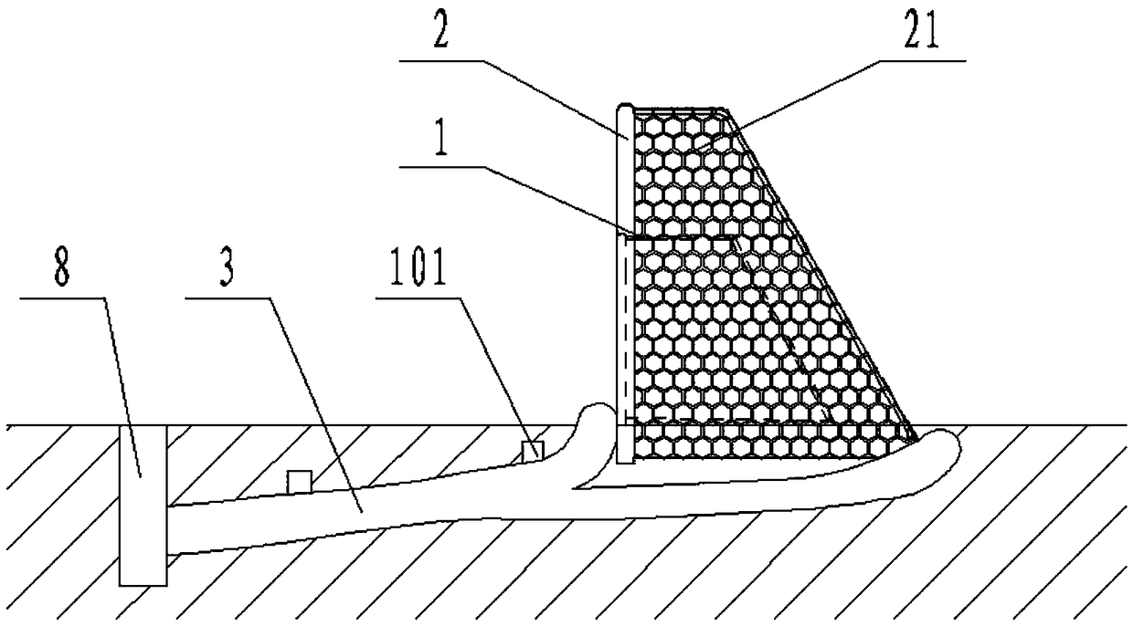 An automated football training device