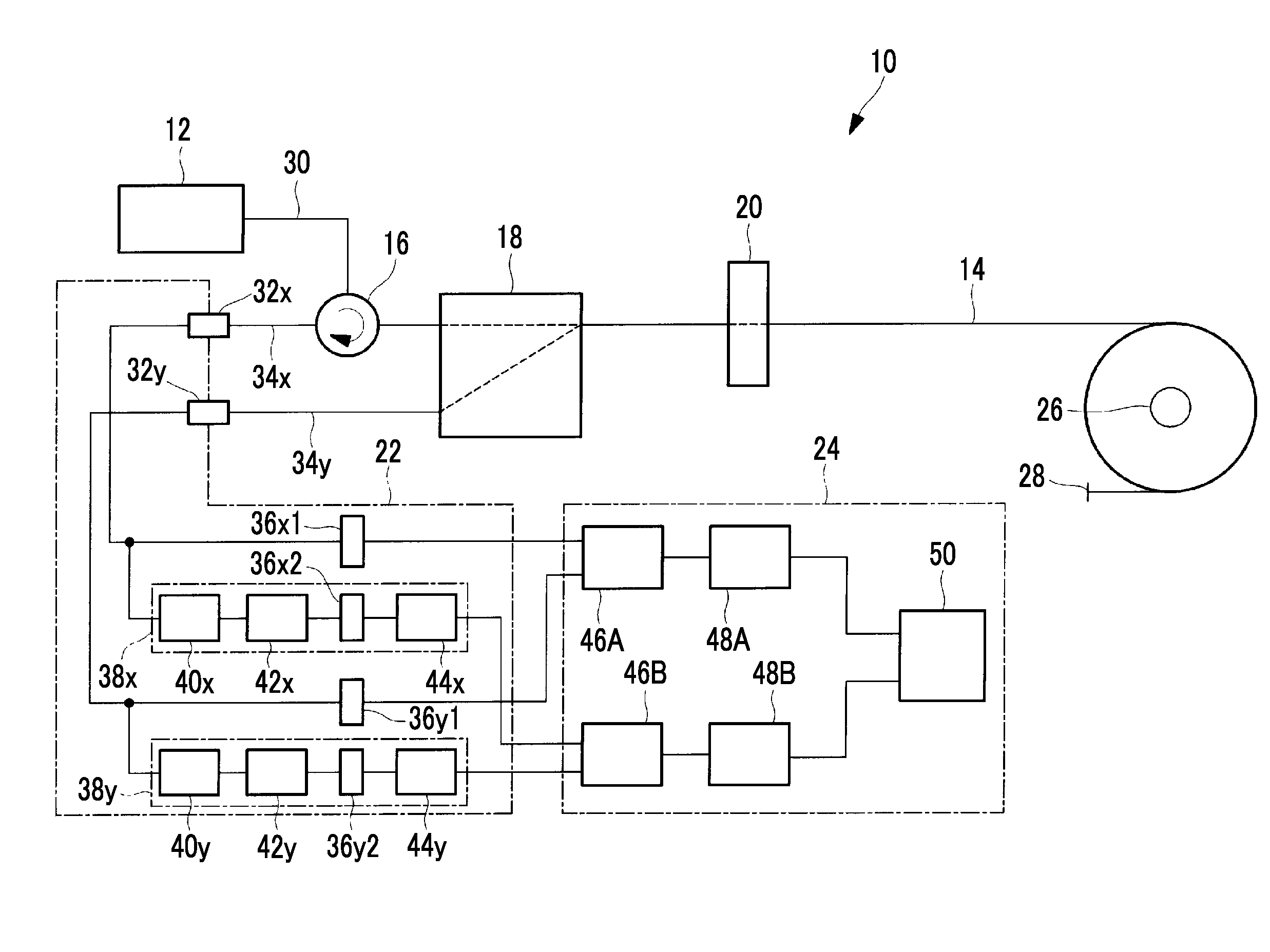 Lightning current measuring device and lightning current measuring method